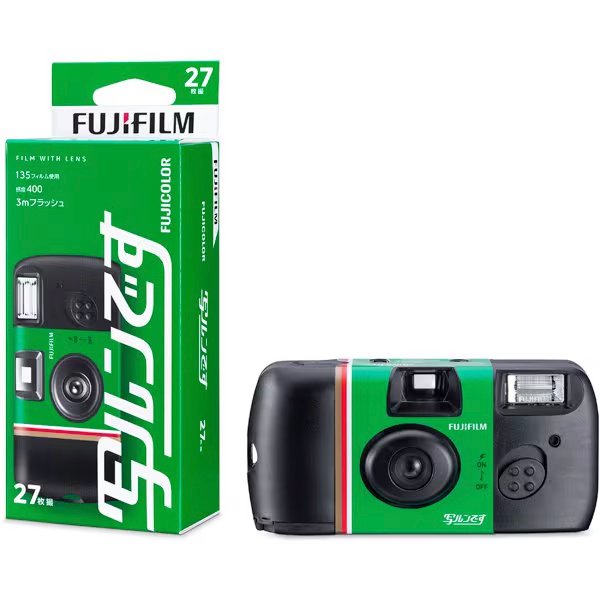 FUJIFILM フジフイルム レンズ付きフィルム「写ルンです」 シンプル
