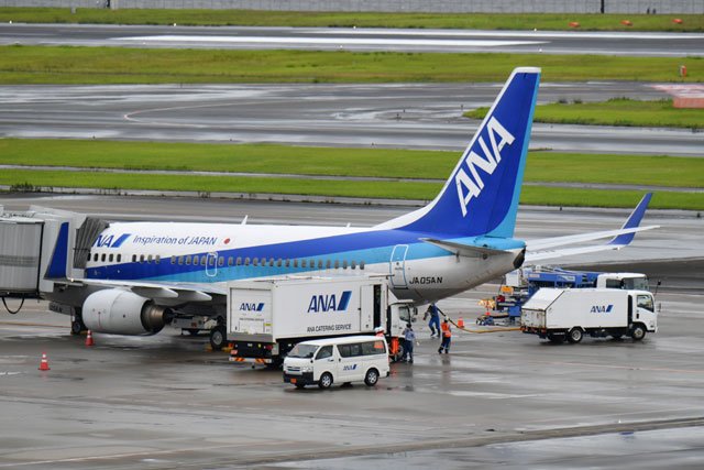 ANAの737-700、JA05AN退役 中部発羽田行きで、残り1機に