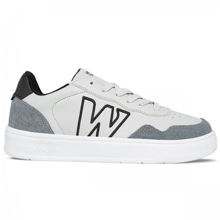 Tênis West Coast 80 San Francisco Gray White Unissex | Cinza | DS