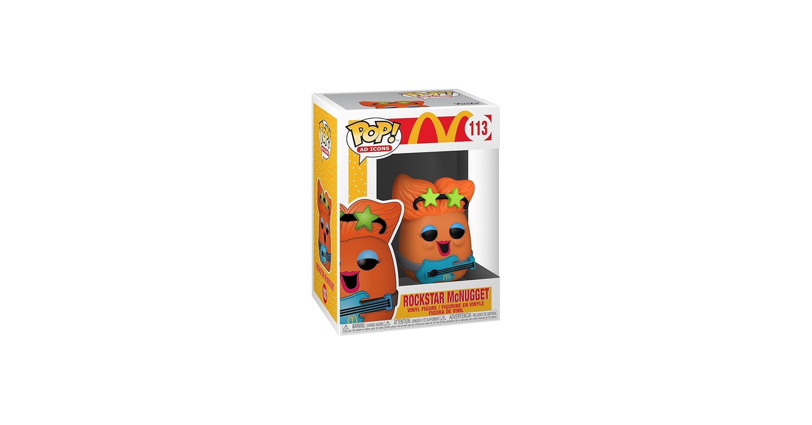 Amazon.com: Funko Pop! Ad Icons: McDonald's - Rockstar Nugget
