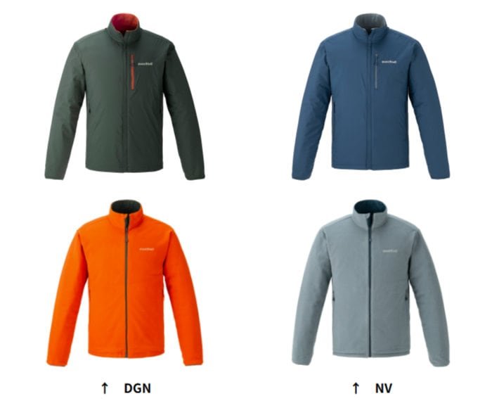 モンベル シャミース リバーシブル ジャケット Men's 1114877 メンズ