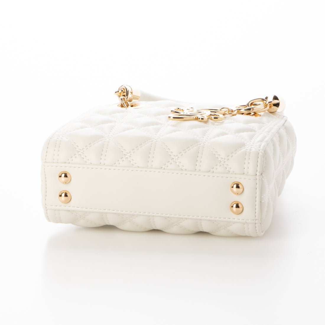 ランダ RANDA 2WAY キルティングミニバッグ （WHITE） -靴