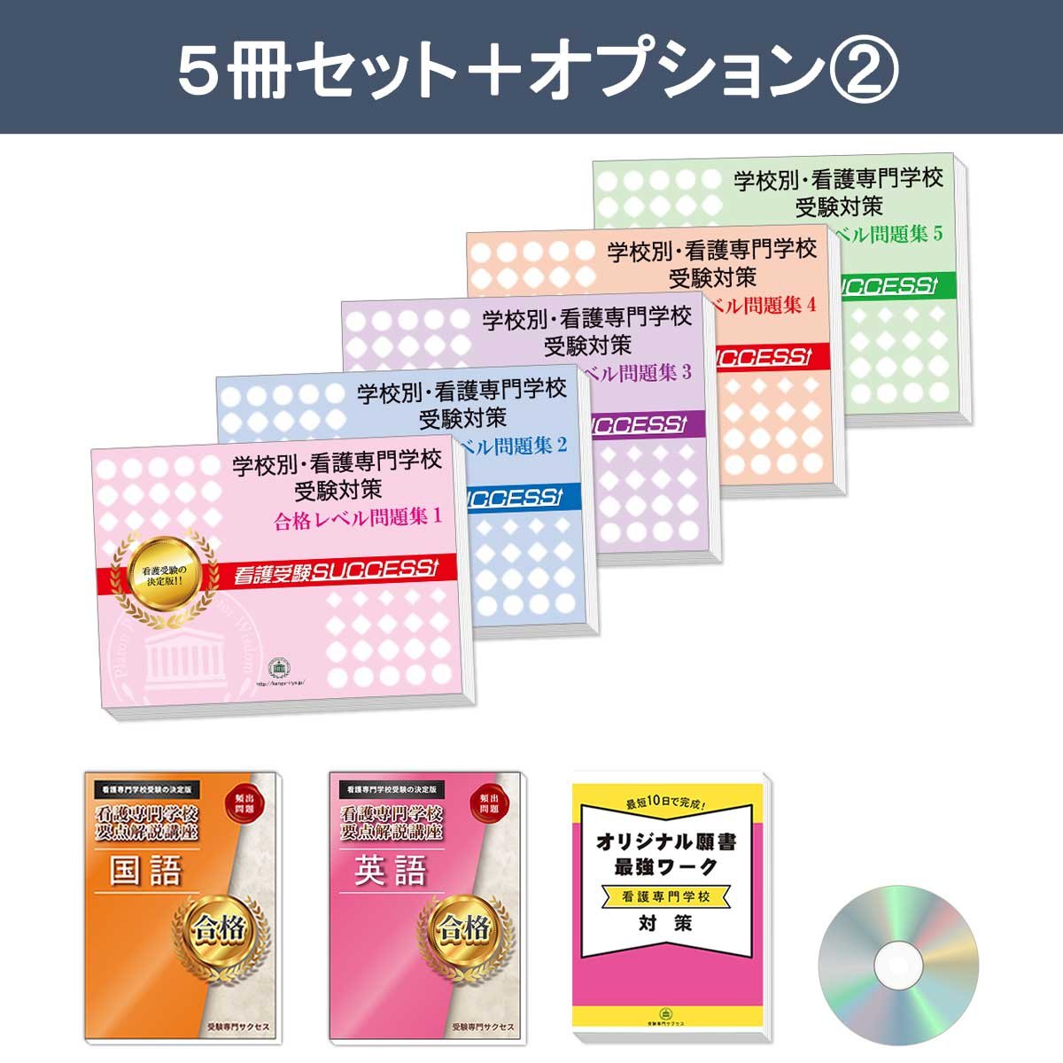 富山県高岡看護専門学校・直前対策合格セット問題集(5冊) 過去問の傾向