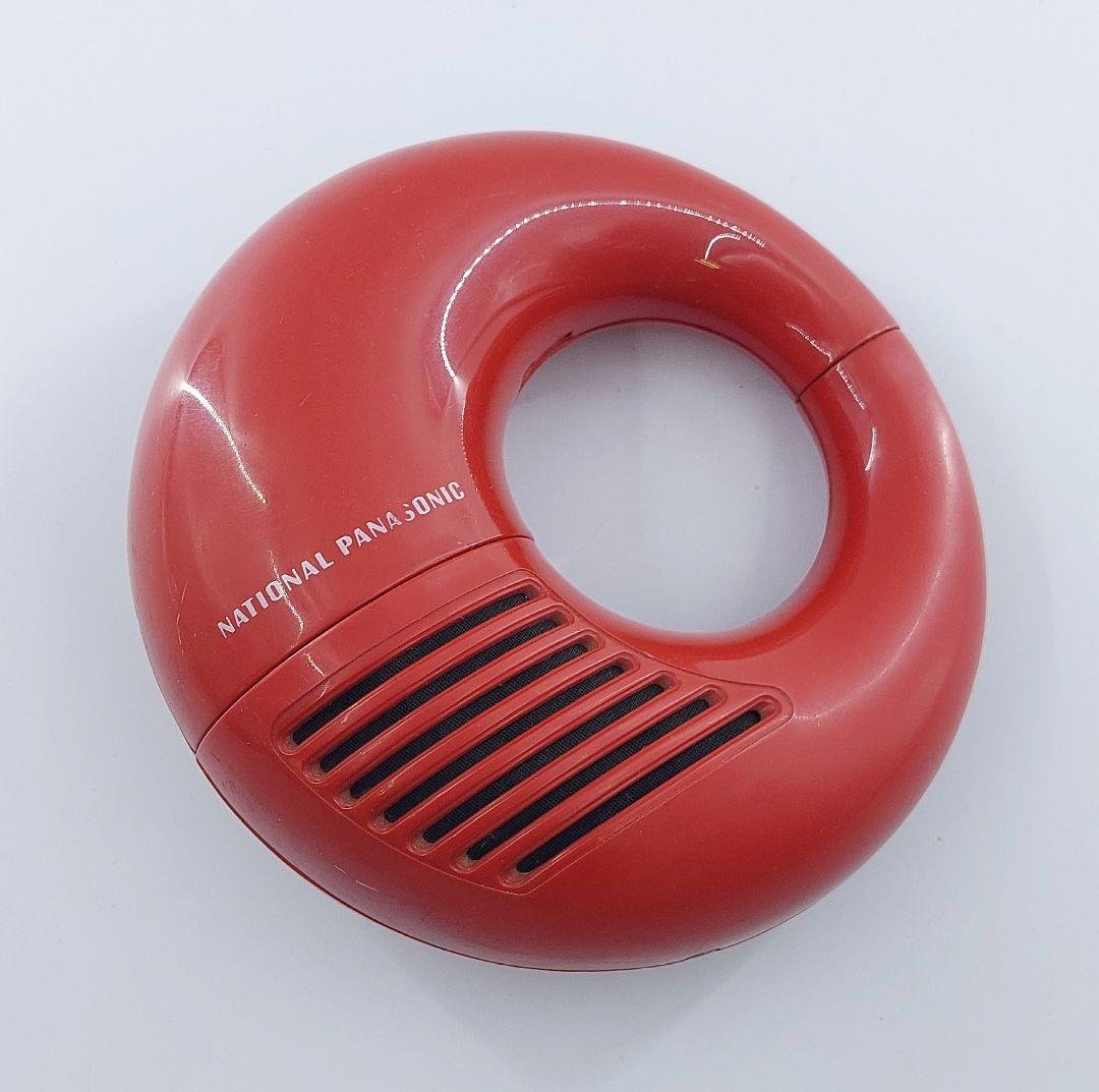 パナペットクルン ナショナル パナソニック R-72 ラジオ 赤色 レトロ NATIONAL PANASONIC R-72ラジオ パナペットクルン - メルカリ