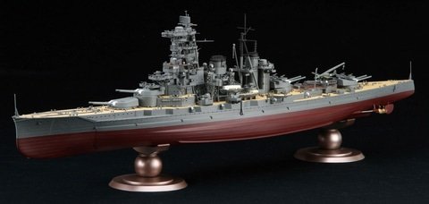 プラモデル「日本海軍戦艦 榛名 昭和19年/捷一号作戦」本日出荷開始